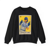 Dodgers Kike Senor Octubre Loteria Card Tee Sweatshirt - Unisex Crewneck Casual Streetwear